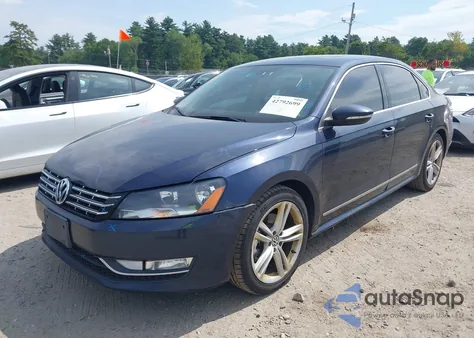2012 Volkswagen Passat 2.0L Tdi Sel Premium from USA, damaged, VIN 1VWCN7A34CC080922
